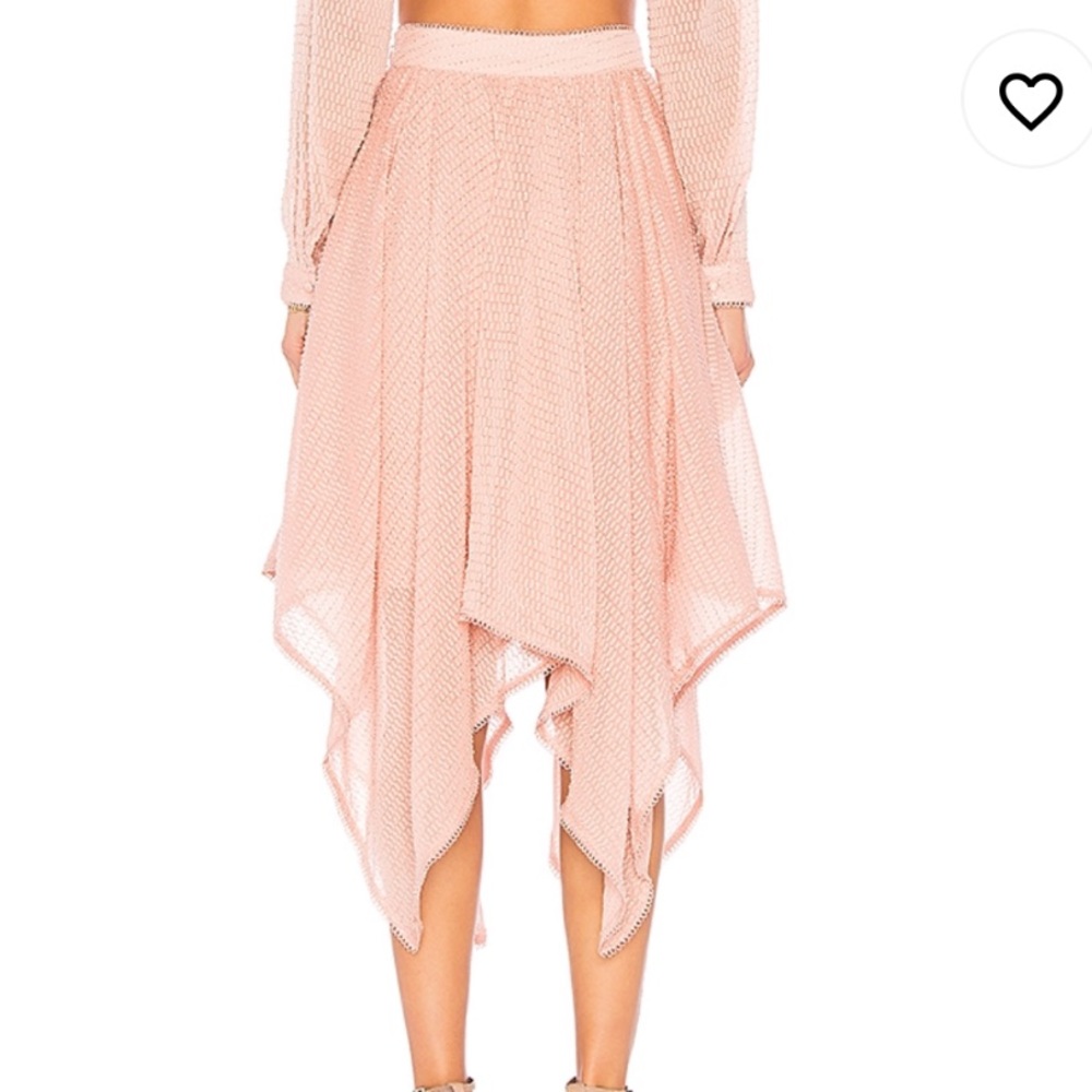 NWT HOH 1960 x Revolve Penny Skirt in Rose. Medium - Picture 3 of 6